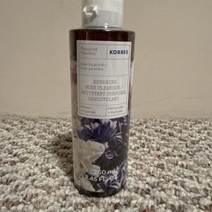 Korres Lilac Hyacinth Renewing Body Cleanser 8.45 oz New Sealed